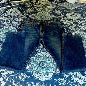 Dark Blue Denim Jeans